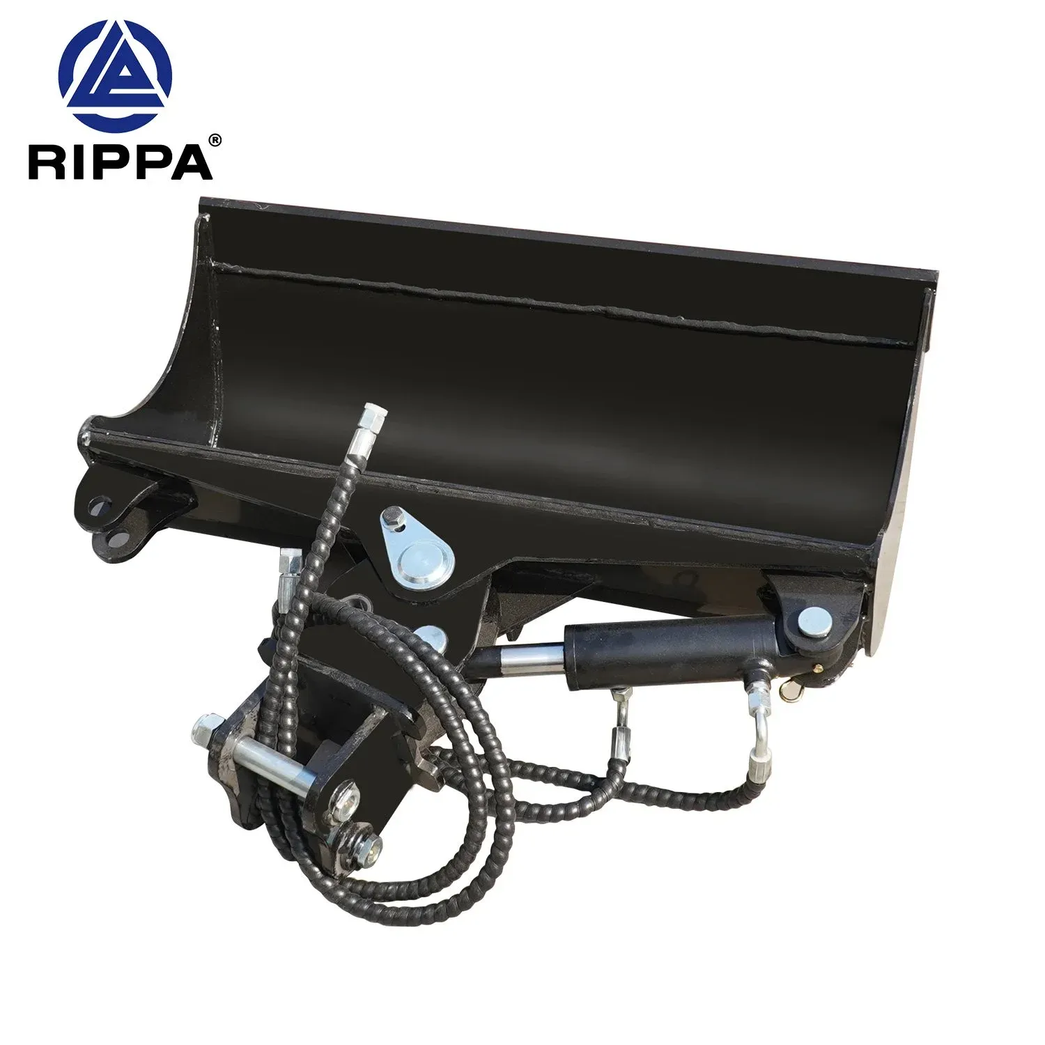 Single bar tilt bucket